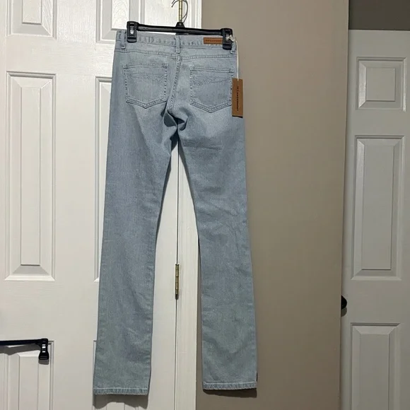 Women's 18th Amendment Hayworth Whitewash Light Blue Straight Leg Jeans - Picture 5 of 8